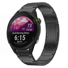 Garmin Forerunner 255 urrem i titanium - Sort