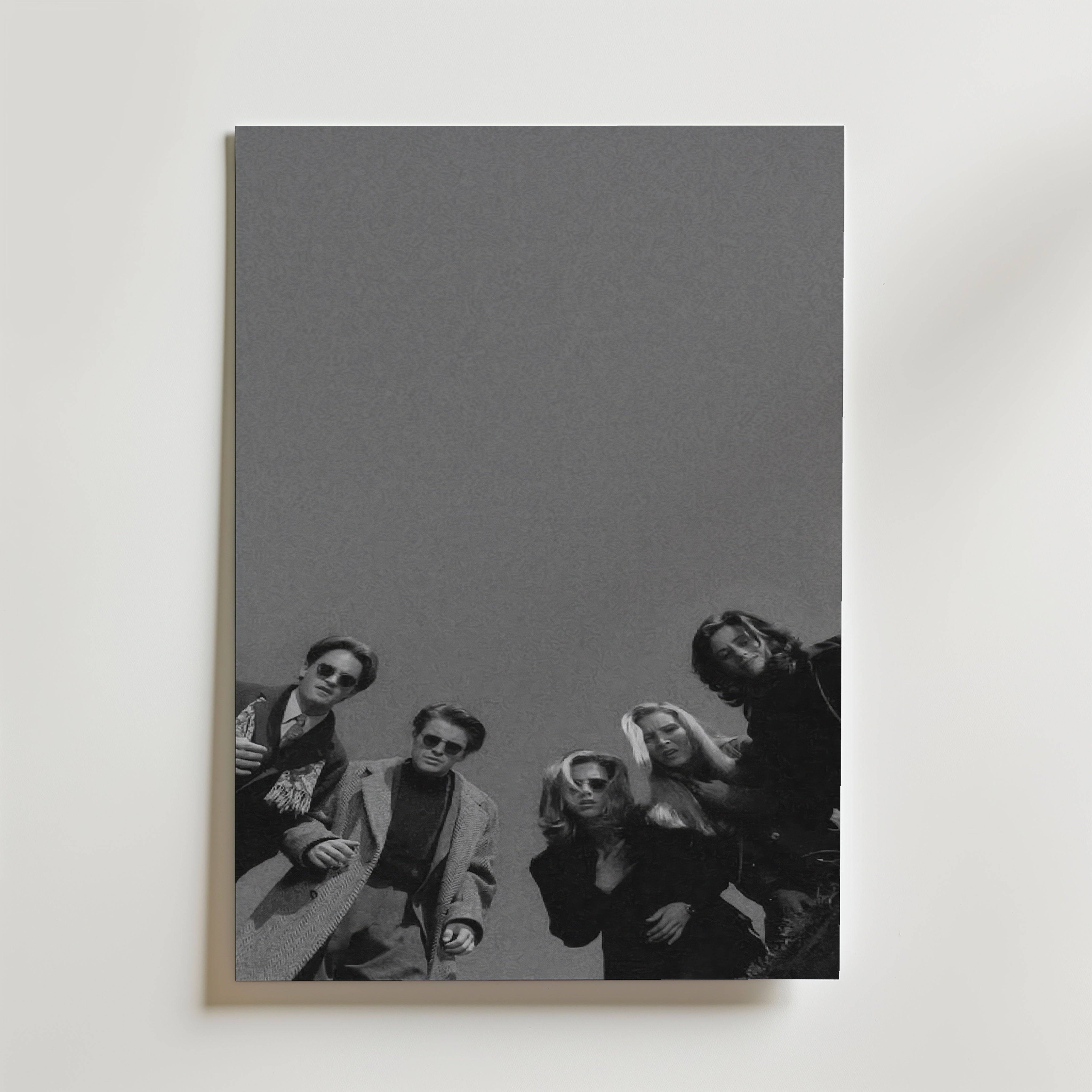 Friends Poster - Premium Canvas 30x40 cm Utan passepartout
