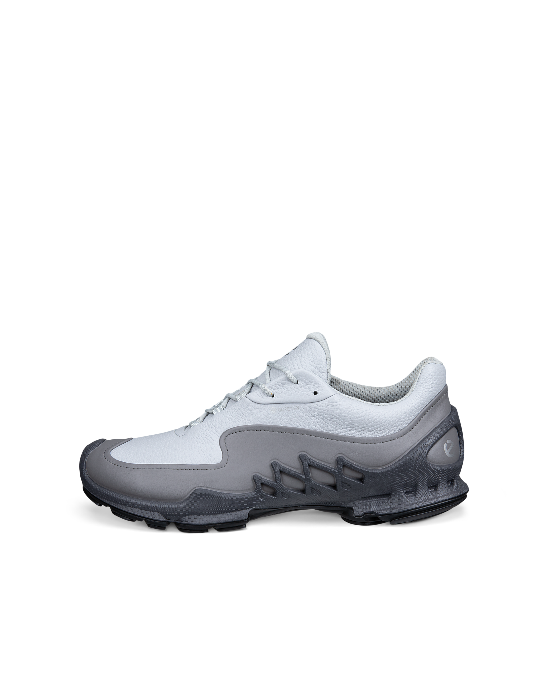 ECCO BIOM AEX - Baskets de plein air en cuir Gore-Tex pour homme - Gris - 41