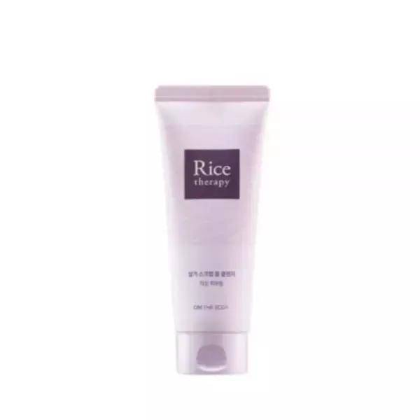 ON THE BODY Rice Therapy Rice Bran Scrub Foam 150ml Deep Pore Cleansing Authentic