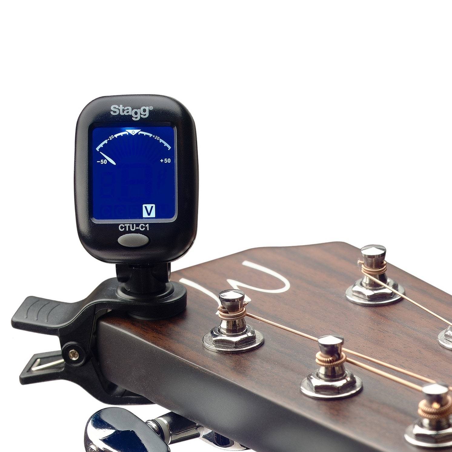 STAGG CTU-C1 clip on tuner kromatisk stämapparat