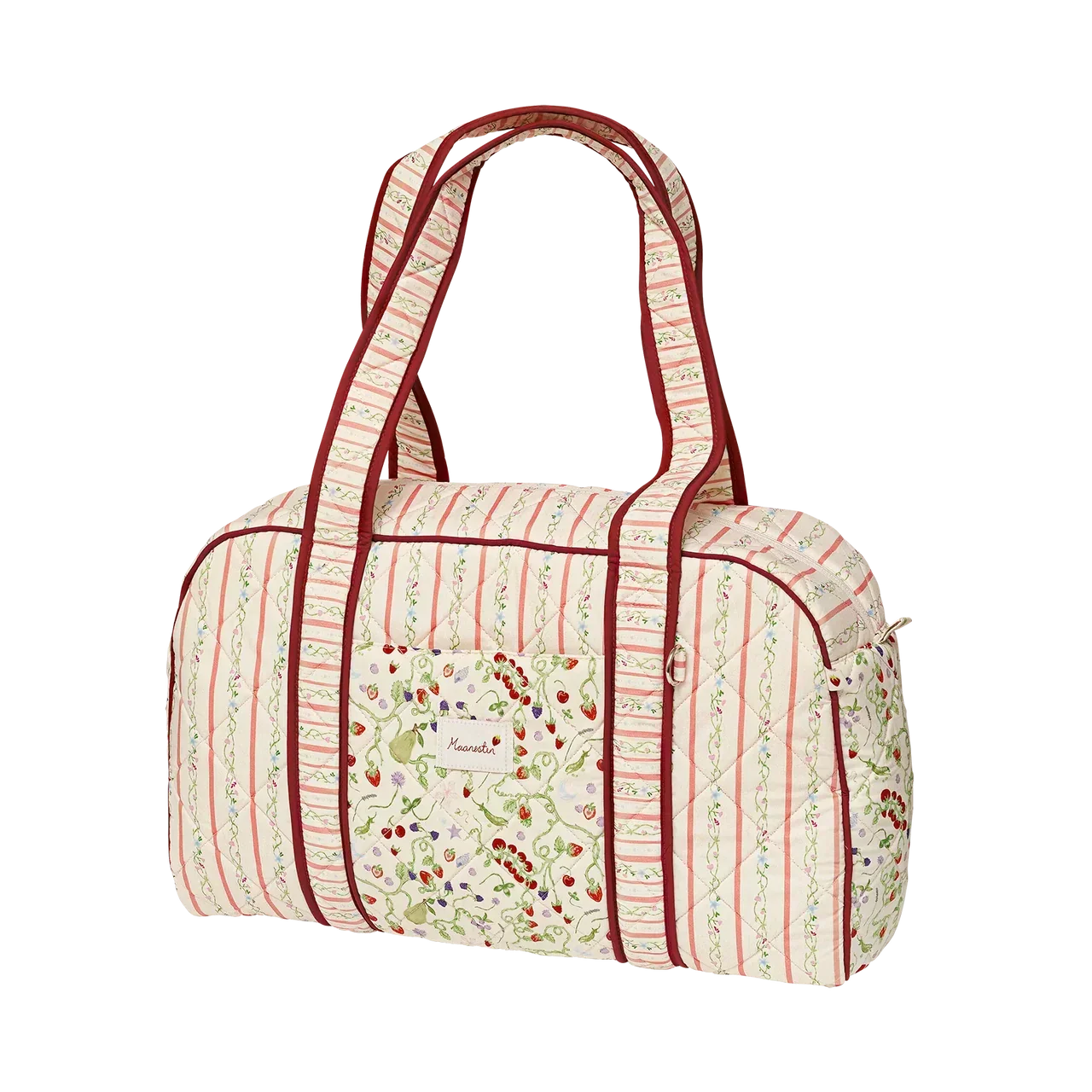 Suvi Quiltad väska Summer Stripes Peach