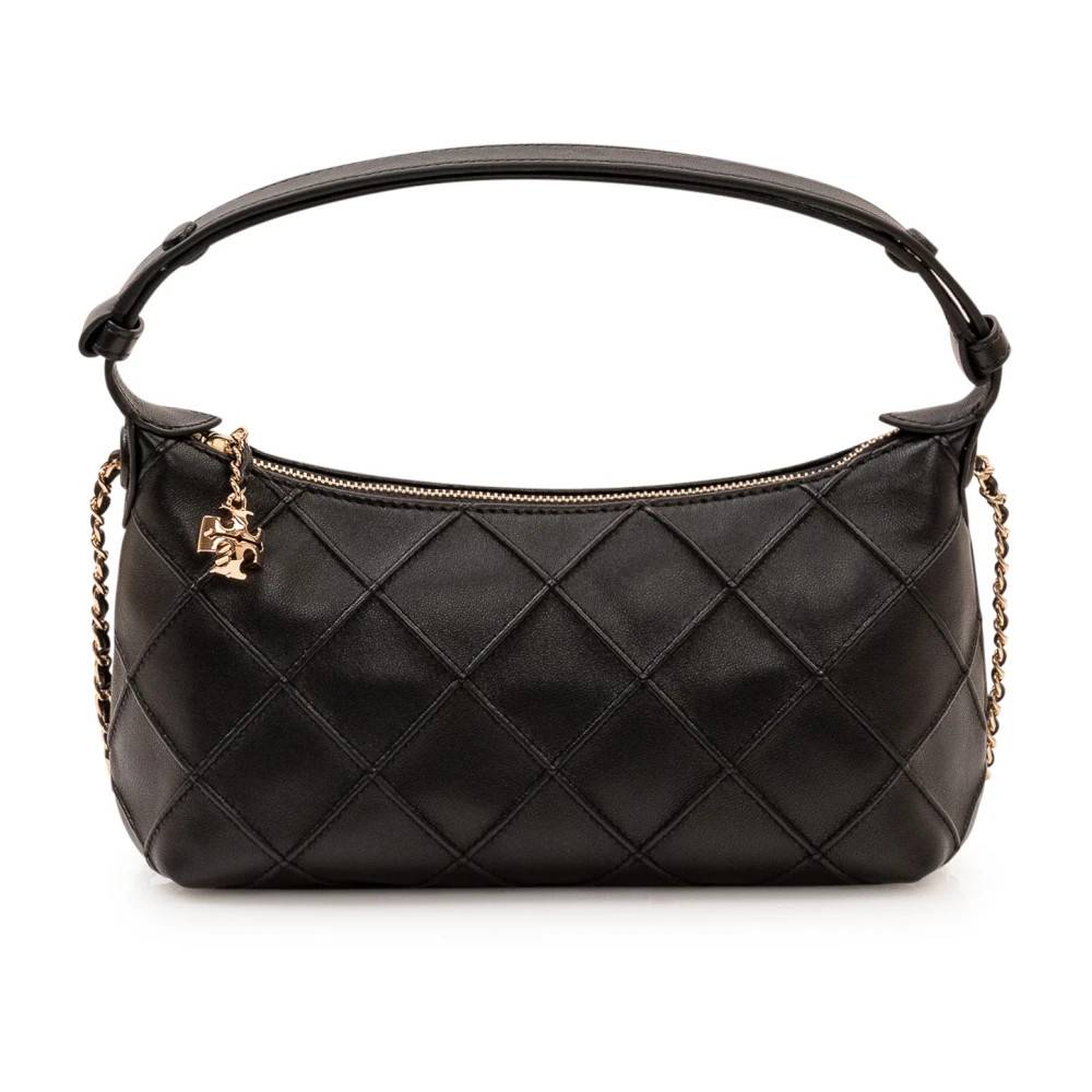 Tory Burch Fleming Pochette - Tasker - Dame - Sort - ONE SIZE - Uld