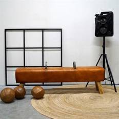 Rå vintagebænk - 150 cm
