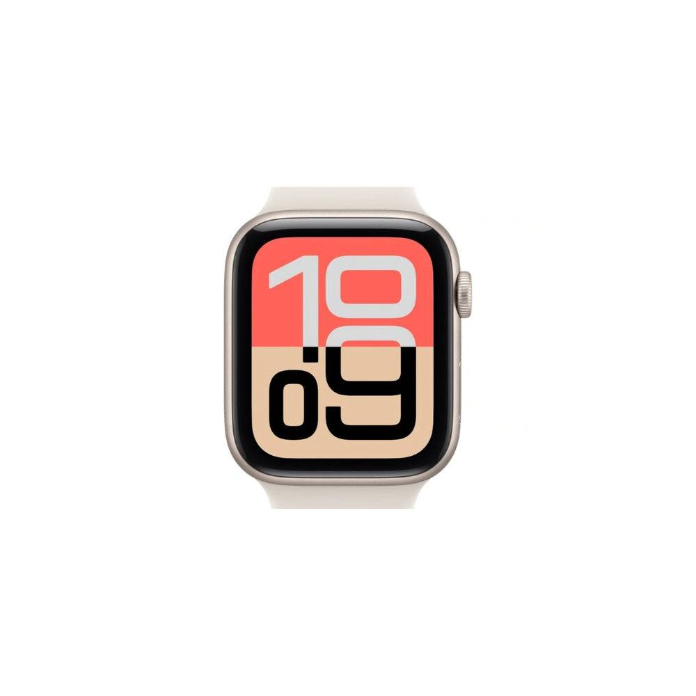Apple Watch SE 3 GPS + Cellular 44mm Stjärnglans Aluminium Stjärnglans Sportband S/M