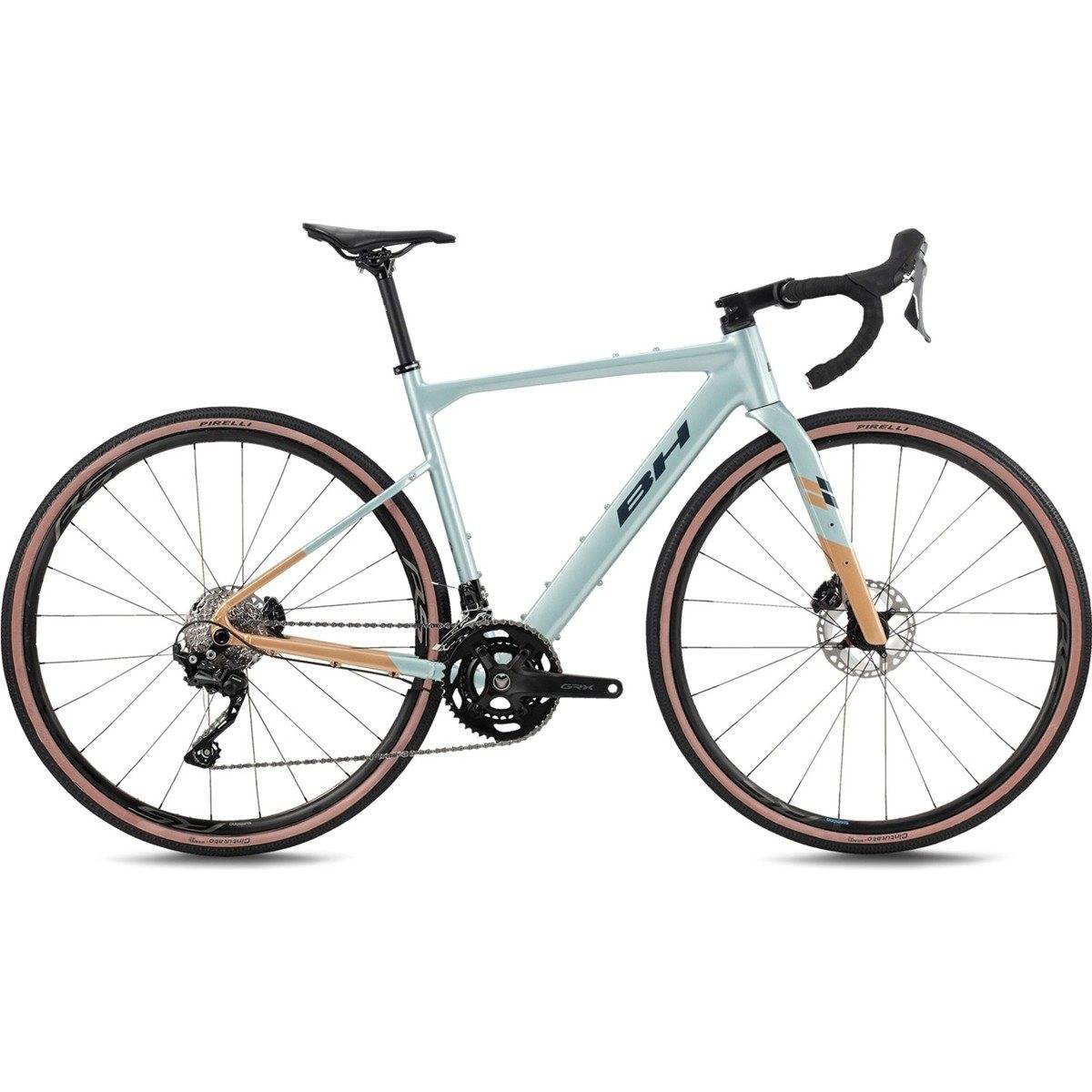 Gravel bike BH Gravelx Alu 1.0 Sea Blue/Golden/Dark Green (XL)