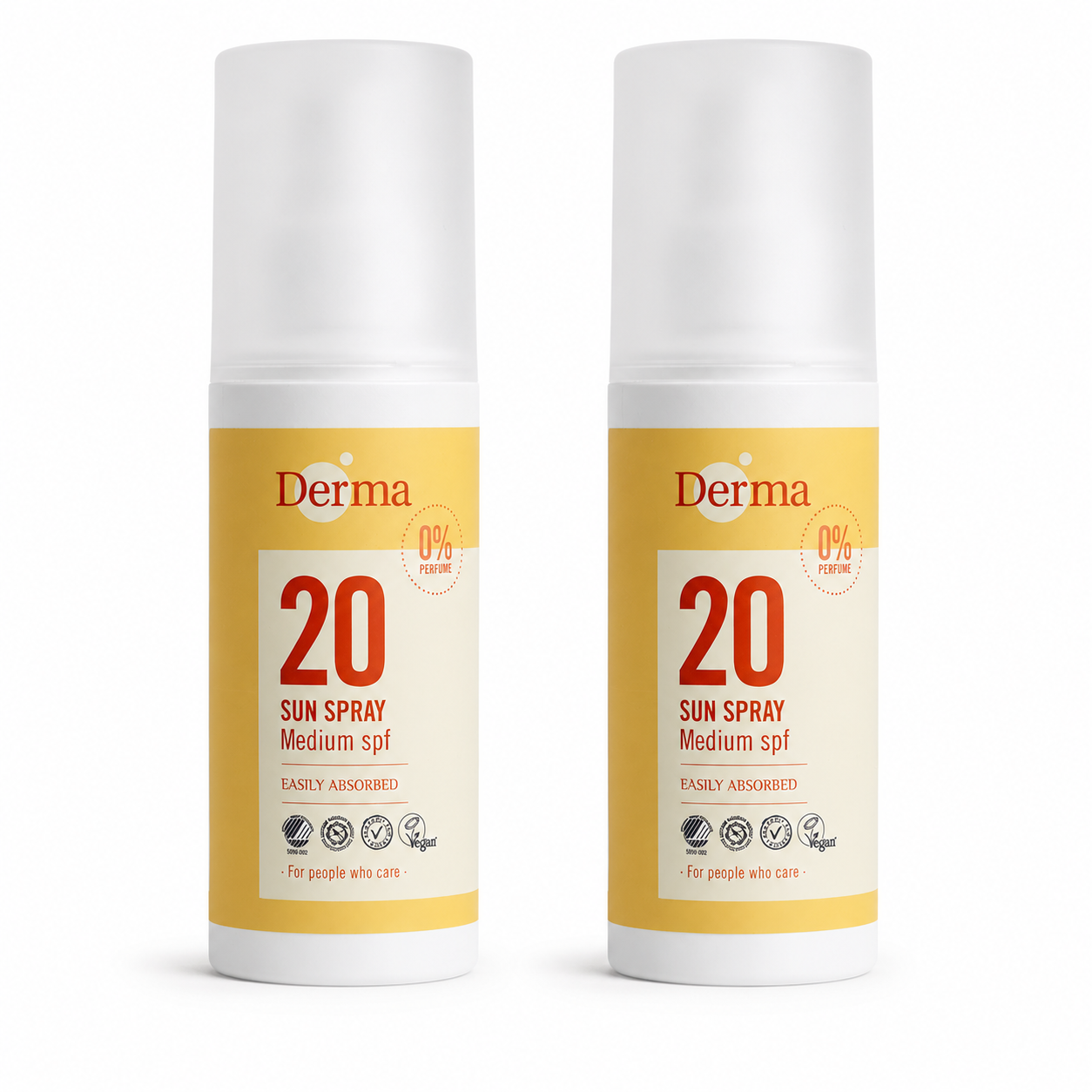 Derma - 2 x Sun Spray SPF50+ - 150 ml