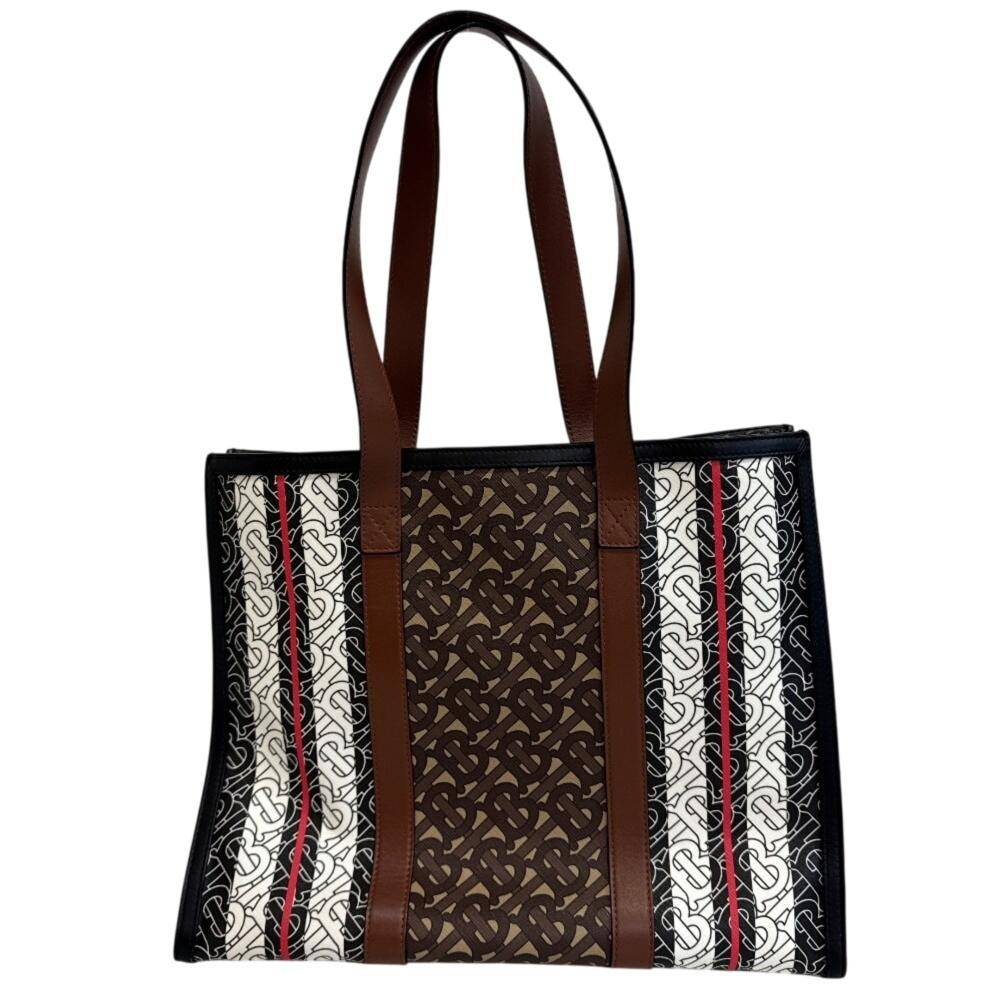 Burberry Vintage Tote Stl. - Totebags Från Magasin - Brown (L 27cm x W 34cm x D 13cm)