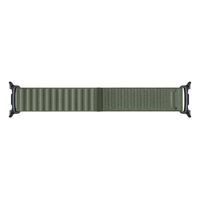Samsung Fabric Band urrem, S/M, til Galaxy Watch 9/8, oliven
