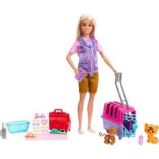 Barbie Animal Rescue & Recover Lekset Docka Lekset Hrg50 lek, veterinär, kläder, tillbehör, figur