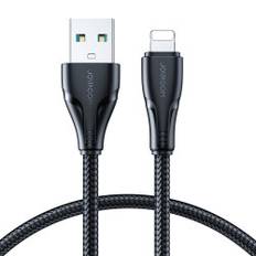 iPhone USB - Lightning kabel 2,4A 0,25m svart