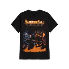 HammerFall - Crimson Thunder 20Th Anniversary - T-Shirt - Schwarz - XL - 100% Baumwolle,Jersey