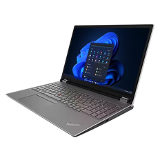 Lenovo ThinkPad P16 Gen 2 13. Gen Intel® Core i9-13950HX vPro®-processor E-cores op til 4,00 GHz P-cores op til 5,50 GHz, Windows 11 Pro 64, 1 TB SSD TLC Opal