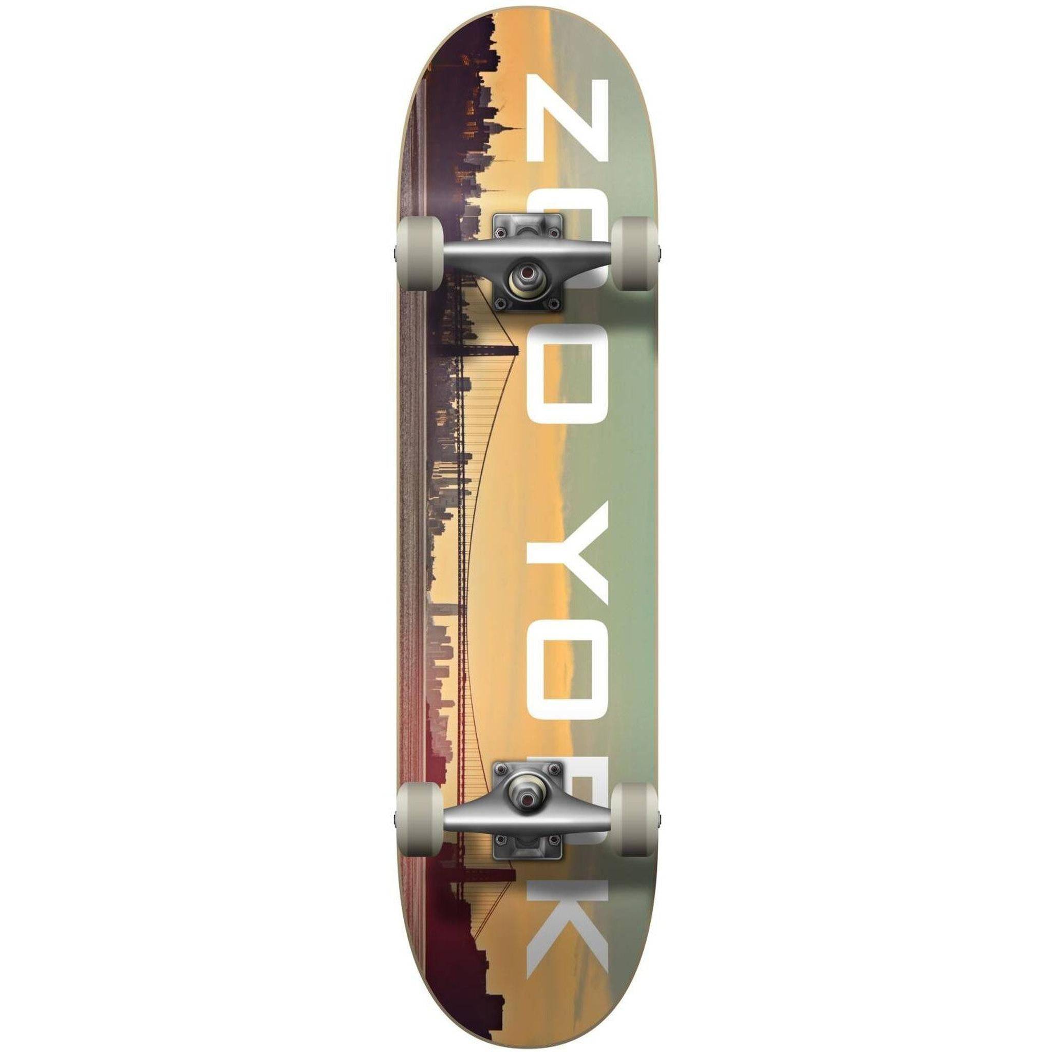 Zoo York City Skateboard - Bridge (7.75")