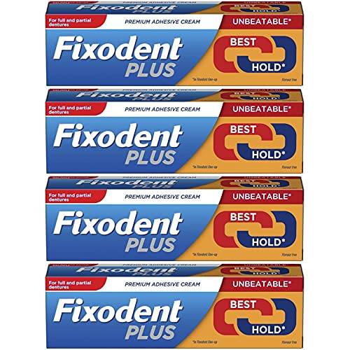 Fixodent Denture Adhesive Cream Dual Power 40 g **4-pack DEAL** av Fixodent