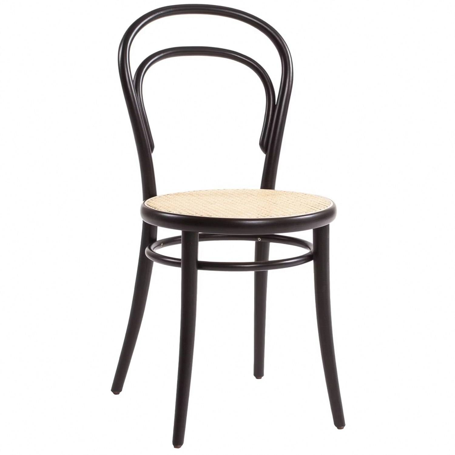 Ton No 14 Spisebordsstol 2-pak / Rotting - Stole Bøg Sort - 315 014-004624 2PACK.