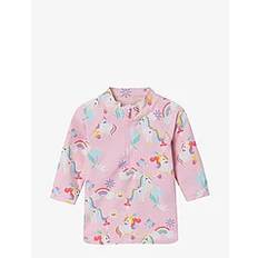 NAME IT Nmfzila 3/4 Uv Swim Top |Rosa |74