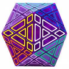 MF8 Galaxy Puzzle Icosaminx Ice Purple - Limited Edition