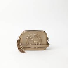 GUCCI Soho Disco Camera Bag - Gold