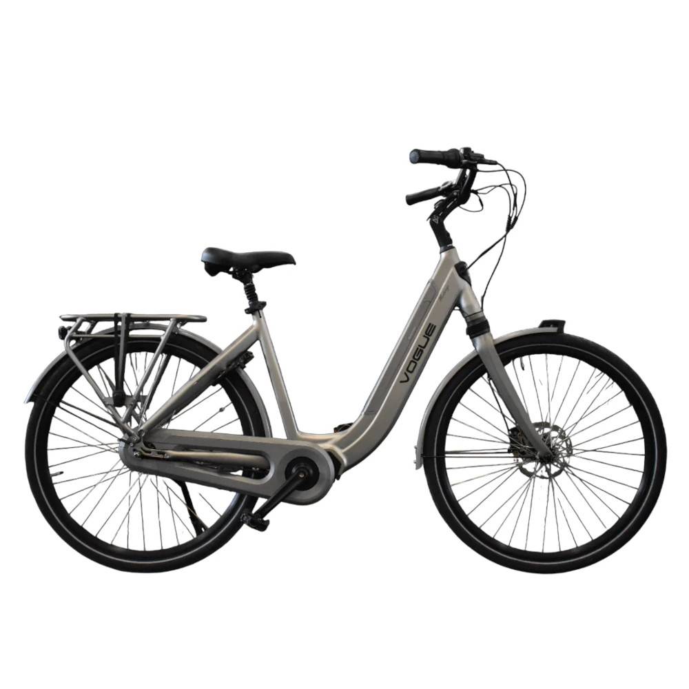 Elcykel Vogue Mestengo med centermotor Grå Grå Str. 46 ( 155-168cm Personhøjde ).