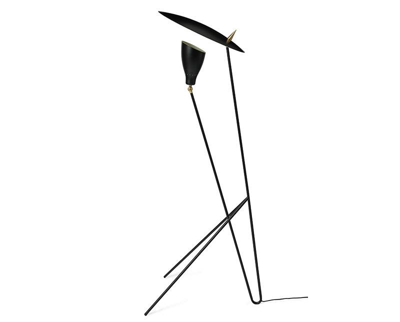 Silhouette Golvlampa Black - Svart (Golvlampa)