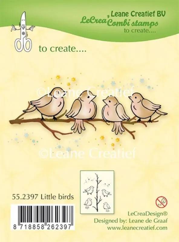 Leane Creatief Clear Stamp - Little Birds