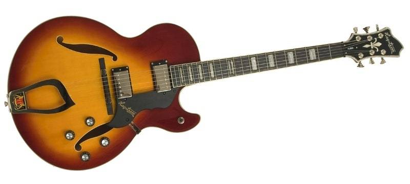 Hagström HJ800-VSB Jazz Model - Vintage Sunburst