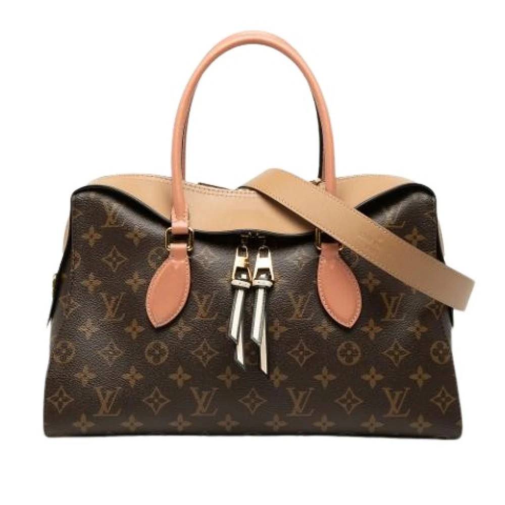 Louis Vuitton Vintage Pre-owned Tuileries Taske - Vintage - Dame - Brun - ONE SIZE - Uld