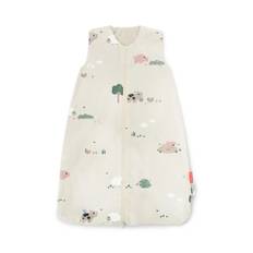 Done by Deer Sleepy bag 70 cm - TOG 1.0 - Tiny farm - Sand - Sand