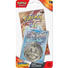 Pokemon SV08: Surging Sparks Checklane Blister: Wooper