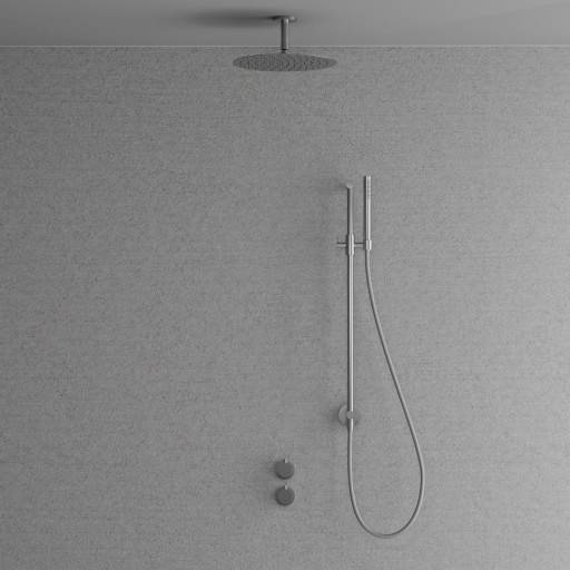 Scandtap Harmonized 5y duschset, borstad stål