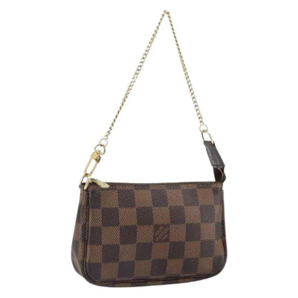 Louis Vuitton Vintage Pre-owned Mini Taske - Vintage - Dame - Brun - ONE SIZE -