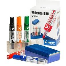 Pilot Whiteboard startkit - V-board marker, tavlevisker og holder