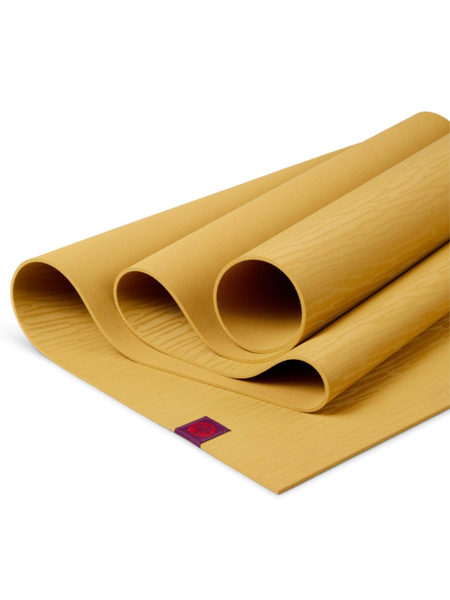 Manduka eKO Lite Yoga Made from Natural Training Mat Ratio 3.0 Mat, 4mm, Eco-Light, Rubber, Non-Slip, Shock-Absorbing, Durable, Lightweight,