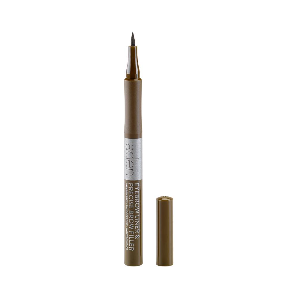 Aden Eyebrow Liner & Precice Brow Filler Brunette