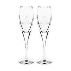 Moomin Arabia Champagneglas - 2 stk. - Glas - Klar