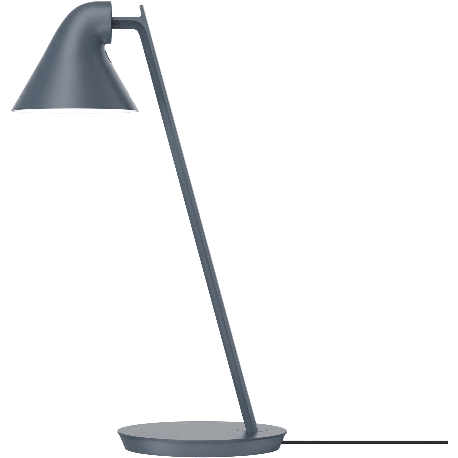 LOUIS POULSEN NJP MINI PETROLEUMSBLÅ BORDLAMPE