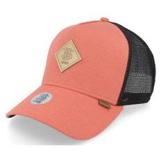 Djinns - Rosa trucker Keps - Hft Cap Cotton Knit Light Red Trucker @ Hatstore