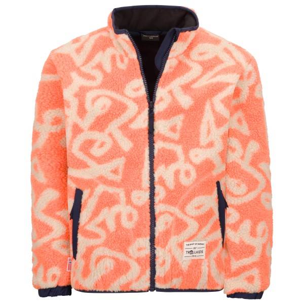 Trollkids Kid's Lyngdal Jacket Fleecejacka Barn Storlek 92 Färg färgglad