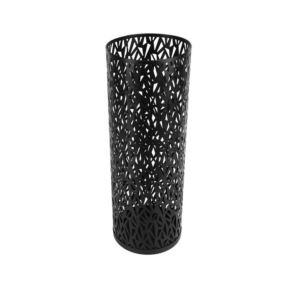 Entrance Umbrella Stand Hollow Freestanding Round Umbrella Stand Storage Box Suitable for Home Hotel Office Decoration A