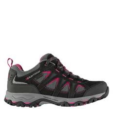Karrimor Mount Low Ladies Waterproof Walking Shoes - Black/Pink