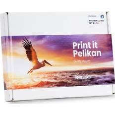 Pelikan Brother LC1000 Value Pack Toner B/C/M/Y