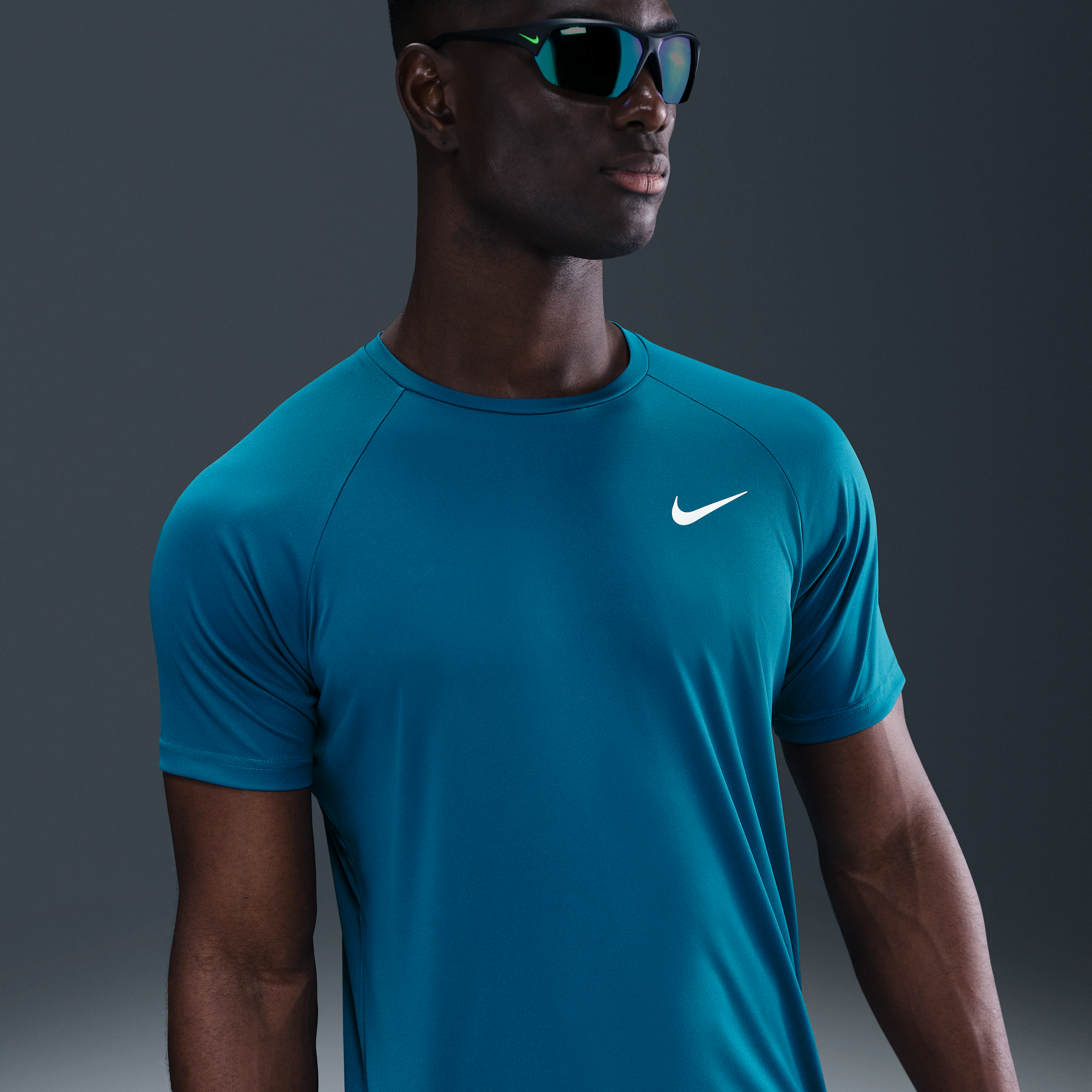 Nike Swim Hydroguard Essential - Blå - XL
