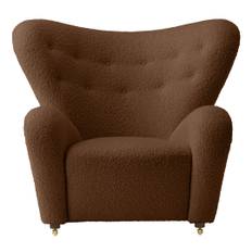 The Tired Man Lounge Chair - Baena 95/Dark Stained Oak
