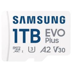 Samsung EVO Plus microSD-Kort - UHS-I, U3, med Adapter - 1TB