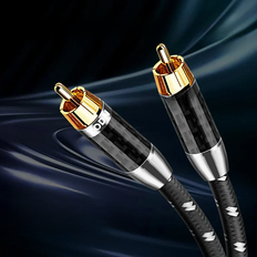 TODN Digital Audio Coaxial Cable 75Ωhigh end Rca to Rca Male Stereo Cable Speaker Hifi Subwoofer