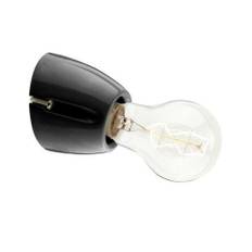 Ifö Basic Lamphållare Sned Svart Ip20