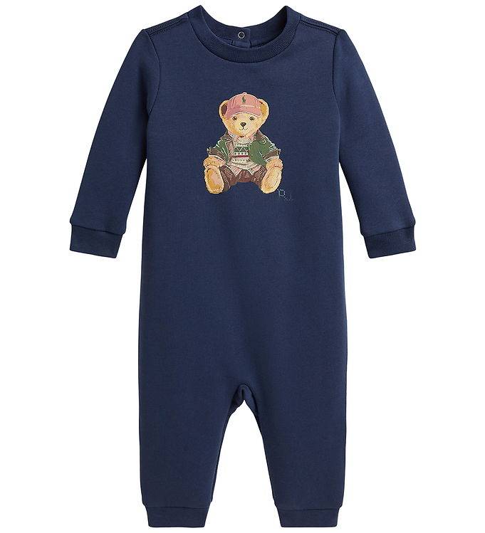 Polo Ralph Lauren Onesie - Rustikt Marinblå - Polo Ralph Lauren - 0 mån - Onesie