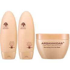 Arganmidas Nourishing Curls Bundle Shampoo 450 ml & Conditioner 450 ml & Mask 300 ml