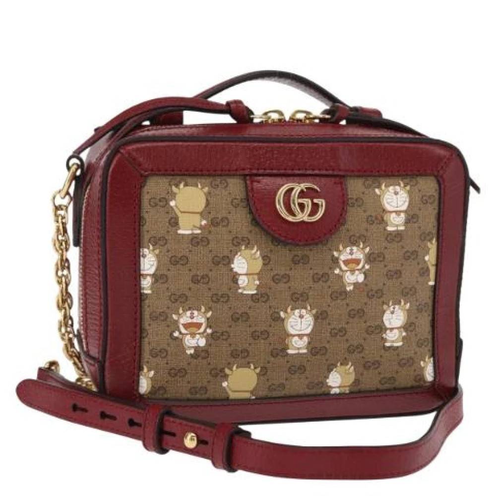 Gucci Vintage - Pre-owned Canvas Crossbody Väska Vintage - Dam - ONE Size -